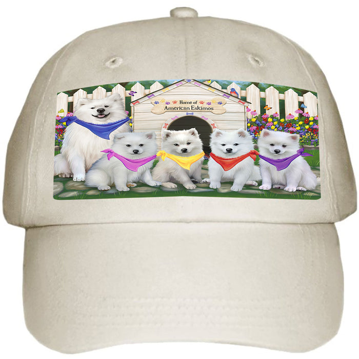 Spring Dog House American Eskimos Dog Ball Hat Cap HAT53010