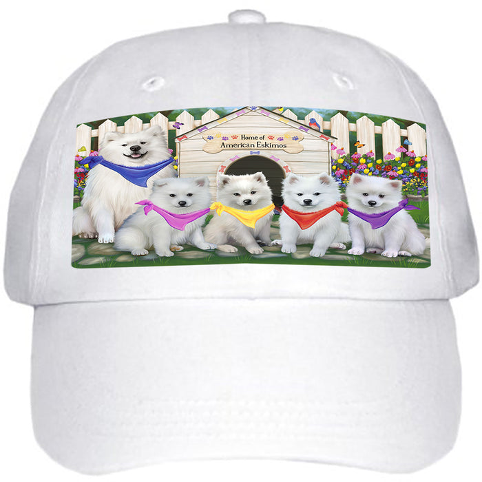 Spring Dog House American Eskimos Dog Ball Hat Cap HAT53010