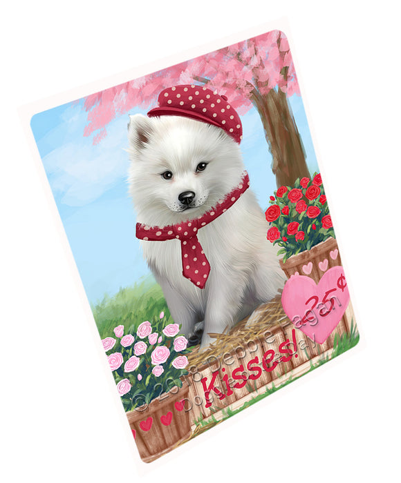 Rosie 25 Cent Kisses American Eskimo Dog Magnet MAG72498 (Small 5.5" x 4.25")