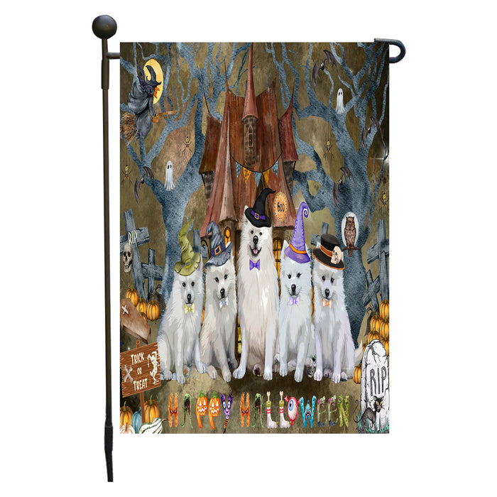 American English Foxhound Dogs Garden Flag: Explore a Variety of Designs, Personalized, Custom, Weather Resistant, Double-Sided, Outdoor Garden Halloween Yard Decor for Dog and Pet Lovers