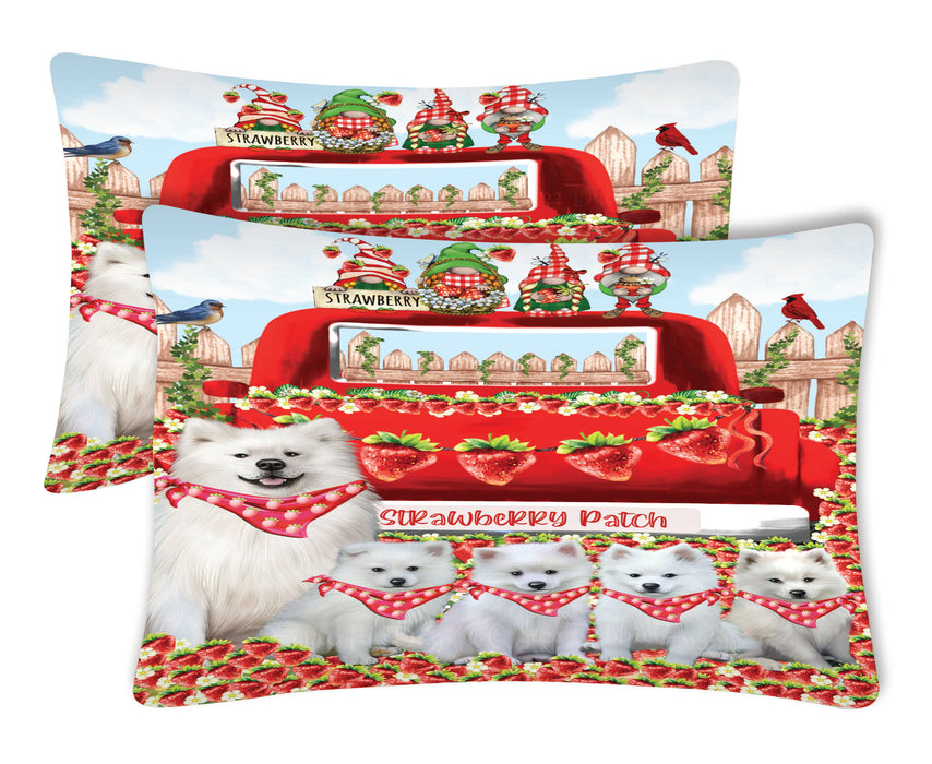 American Eskimo Pillow Case, Explore a Variety of Designs, Personalized, Soft and Cozy Pillowcases Set of 2, Custom, Dog Lover's Gift