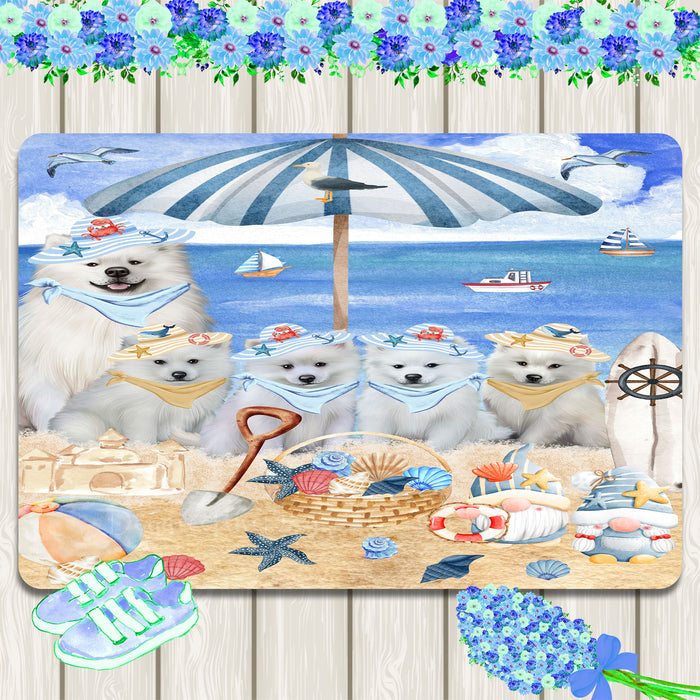 American Eskimo Area Rug and Runner, Explore a Variety of Designs, Custom, Floor Carpet Rugs for Home, Indoor and Living Room, Personalized, Gift for Dog and Pet Lovers