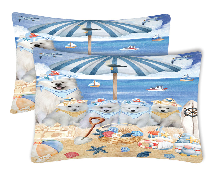 American Eskimo Pillow Case: Explore a Variety of Personalized Designs, Custom, Soft and Cozy Pillowcases Set of 2, Pet & Dog Gifts
