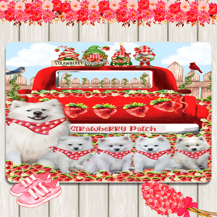 American Eskimo Area Rug and Runner: Explore a Variety of Designs, Custom, Personalized, Indoor Floor Carpet Rugs for Home and Living Room, Gift for Dog and Pet Lovers