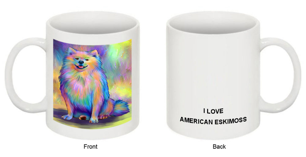 Paradise Wave American Eskimo Dog Coffee Mug MUG52084