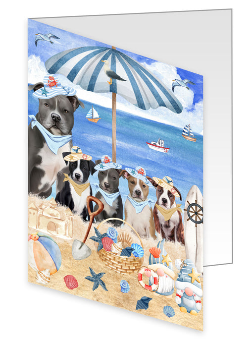 American Staffordshire Greeting Cards & Note Cards: Explore a Variety of Designs, Custom, Personalized, Halloween Invitation Card with Envelopes, Gifts for Dog Lovers