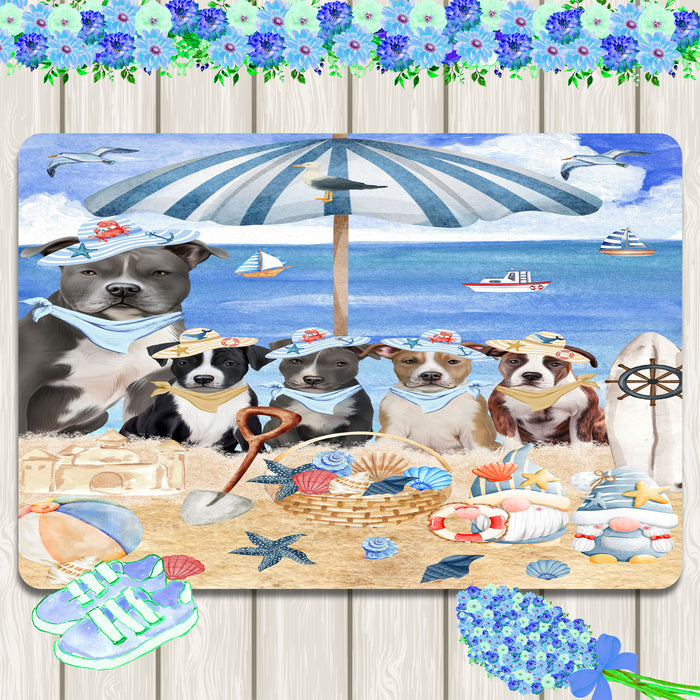 American Staffordshire Terrier Area Rug and Runner: Explore a Variety of Personalized Designs, Custom, Indoor Rugs Floor Carpet for Living Room and Home, Pet Gift for Dog Lovers