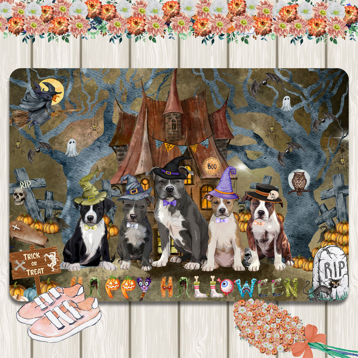 American Staffordshire Terrier Area Rug and Runner: Explore a Variety of Custom Designs, Personalized, Floor Carpet Indoor Rugs for Home and Living Room, Gift for Pet and Dog Lovers