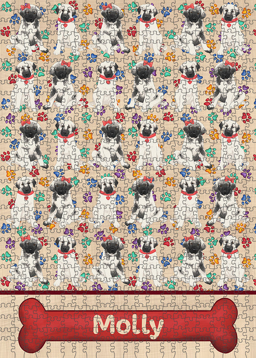 Rainbow Paw Print Anatolian Shepherd Dogs Puzzle  PUZL97500