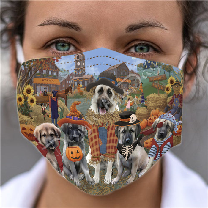 Halloween 'Round Town Anatolian Shepherd Dogs Face Mask FM49918