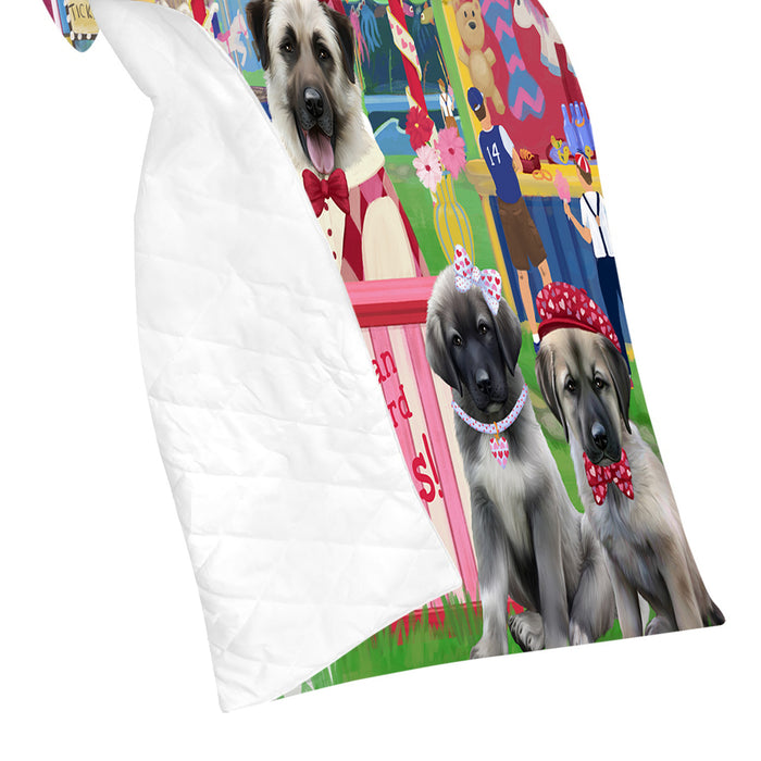 Carnival Kissing Booth Anatolian Shepherd Dogs Quilt