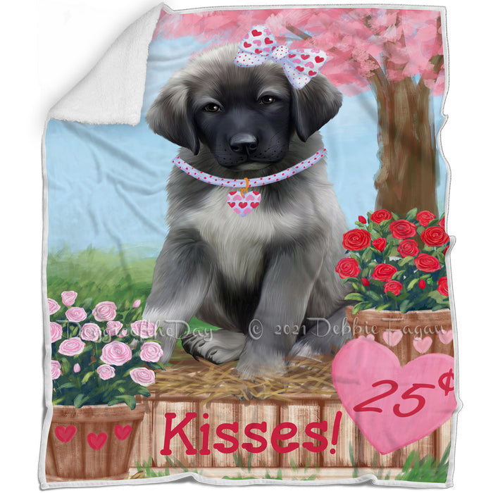 Rosie 25 Cent Kisses Anatolian Shepherd Dog Blanket BLNKT121566