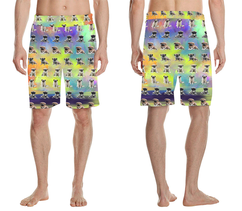 Paradise Wave Anatolian Shepherd Dogs All Over Print Men's Casual Shorts