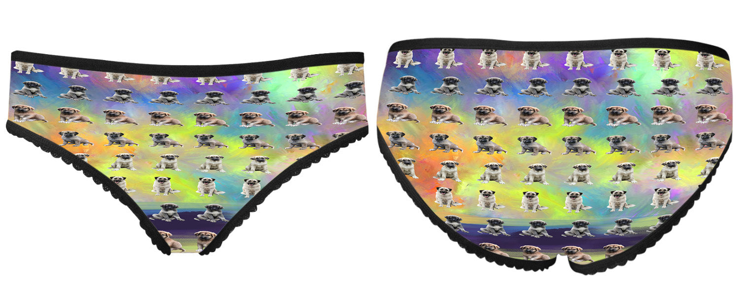 Paradise Wave Anatolian Shepherd Dogs All Over Print High-cut Women's Brief
