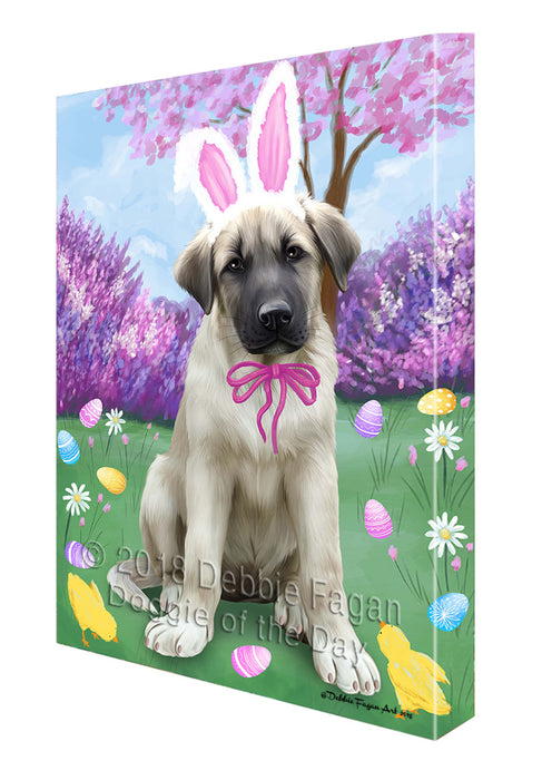 Anatolian Shepherd Dog Easter Holiday Canvas Wall Art CVS56892