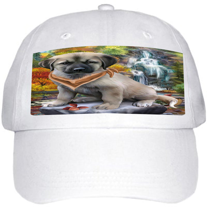 Scenic Waterfall Anatolian Shepherd Dog Ball Hat Cap HAT52764