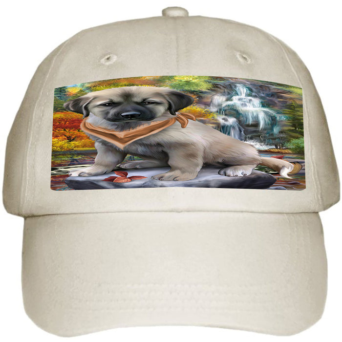 Scenic Waterfall Anatolian Shepherd Dog Ball Hat Cap HAT52764