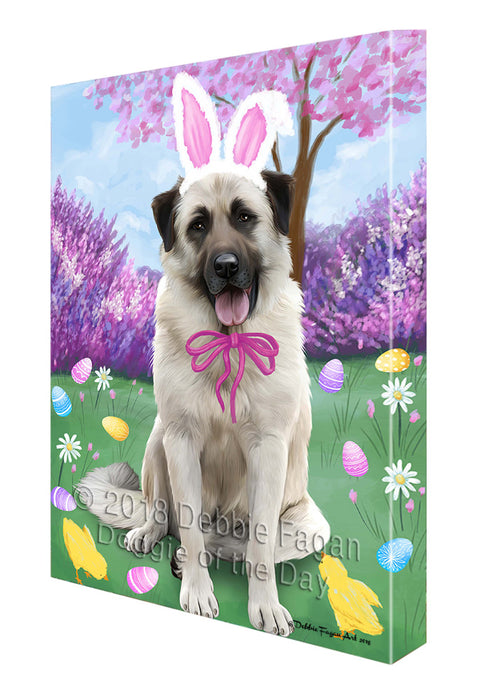 Anatolian Shepherd Dog Easter Holiday Canvas Wall Art CVS56901