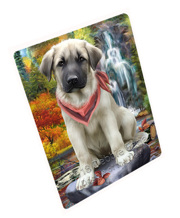 Scenic Waterfall Anatolian Shepherd Dog Magnet Mini (3.5" x 2") MAG52902