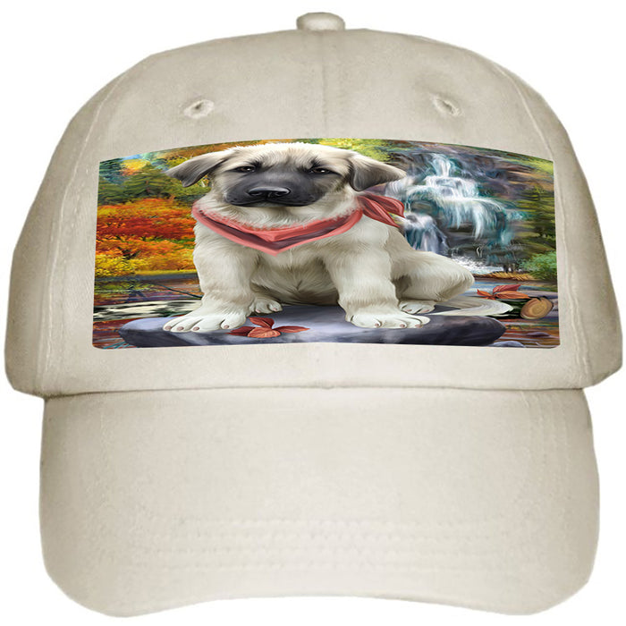 Scenic Waterfall Anatolian Shepherd Dog Ball Hat Cap HAT52767