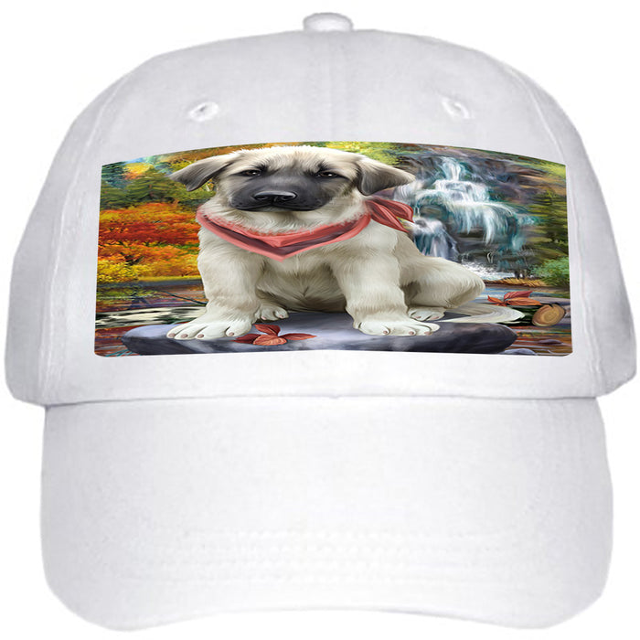 Scenic Waterfall Anatolian Shepherd Dog Ball Hat Cap HAT52767