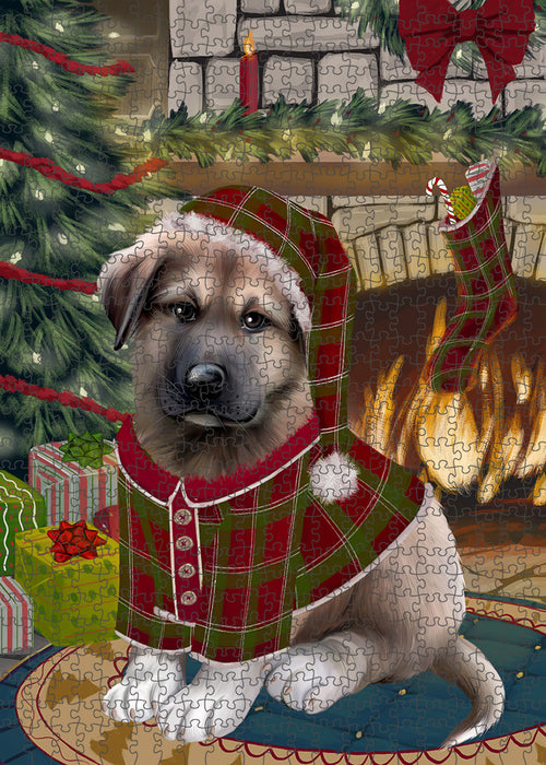 The Stocking was Hung Anatolian Shepherd Dog Puzzle  PUZL88876