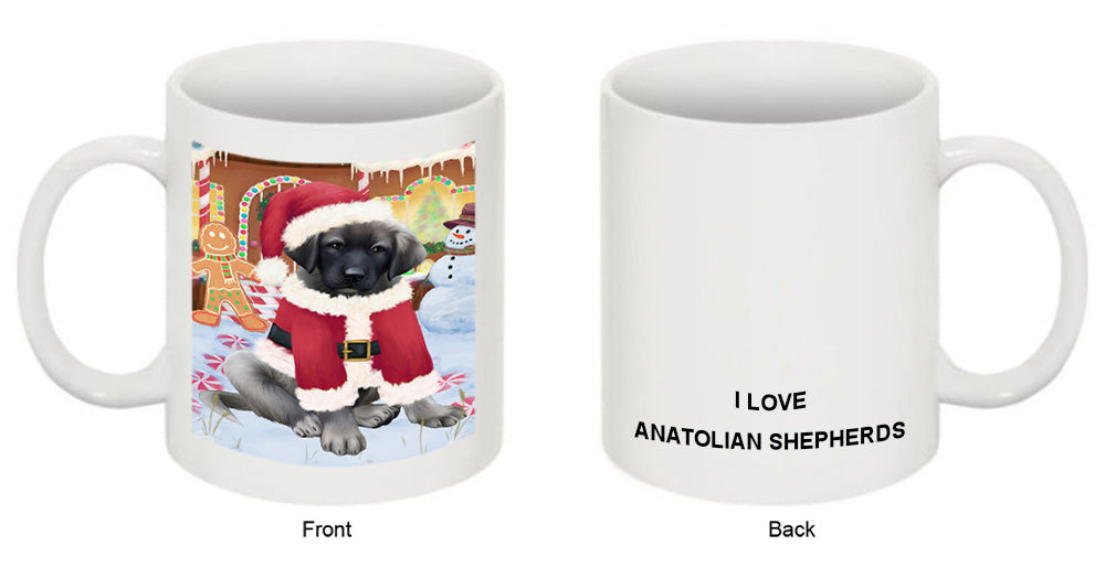 Christmas Gingerbread House Candyfest Anatolian Shepherd Dog Coffee Mug MUG51539