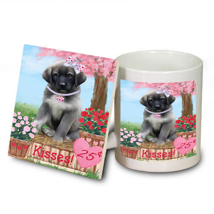 Rosie 25 Cent Kisses Anatolian Shepherd Dog Mug and Coaster Set MUC55786