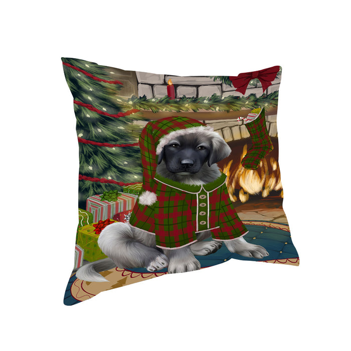The Stocking was Hung Anatolian Shepherd Dog Pillow PIL69604