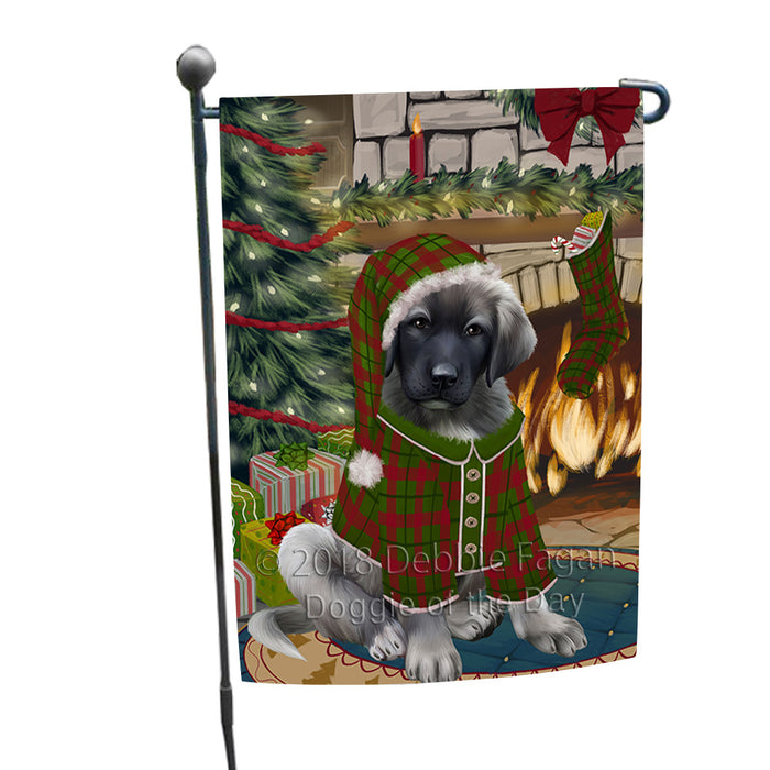 The Stocking was Hung Anatolian Shepherd Dog Garden Flag GFLG55462
