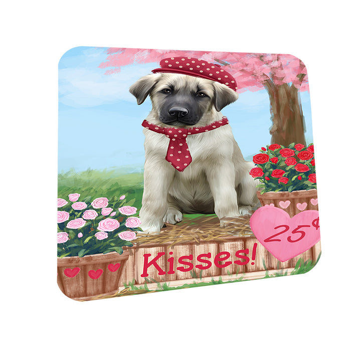 Rosie 25 Cent Kisses Anatolian Shepherd Dog Coasters Set of 4 CST55753