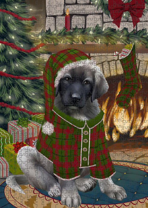 The Stocking was Hung Anatolian Shepherd Dog Puzzle  PUZL88880