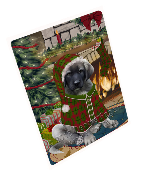 The Stocking was Hung Anatolian Shepherd Dog Magnet MAG70644 (Small 5.5" x 4.25")