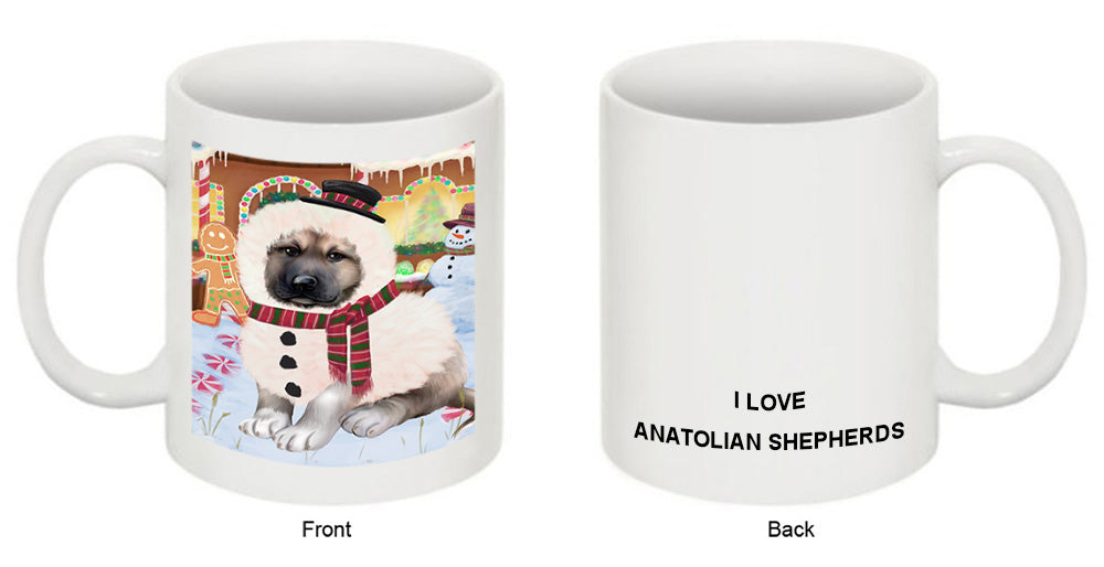 Christmas Gingerbread House Candyfest Anatolian Shepherd Dog Coffee Mug MUG51540