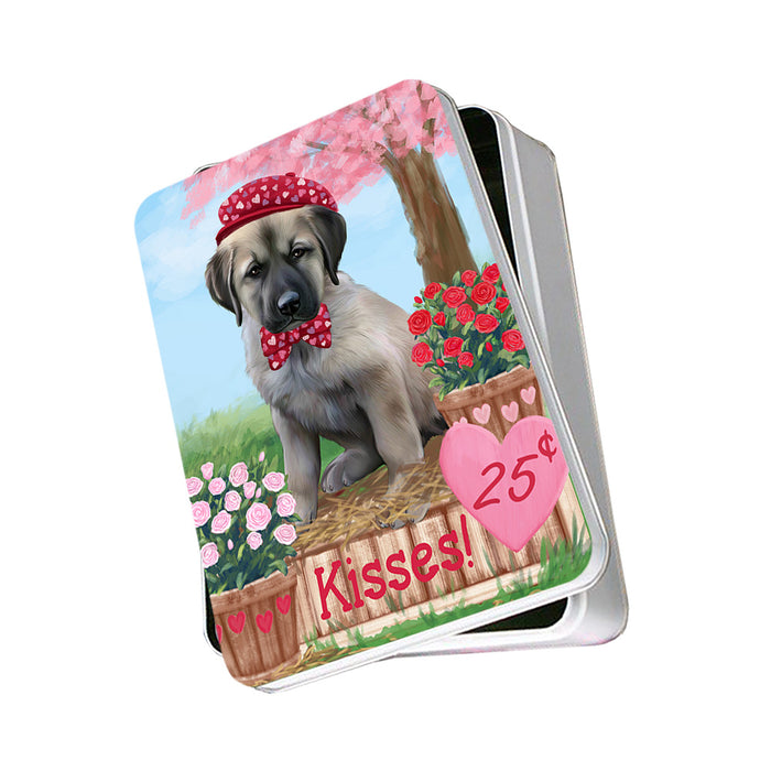 Rosie 25 Cent Kisses Anatolian Shepherd Dog Photo Storage Tin PITN55739
