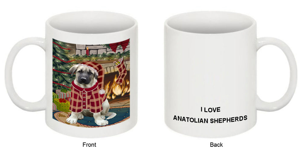 The Stocking was Hung Anatolian Shepherd Dog Coffee Mug MUG50568