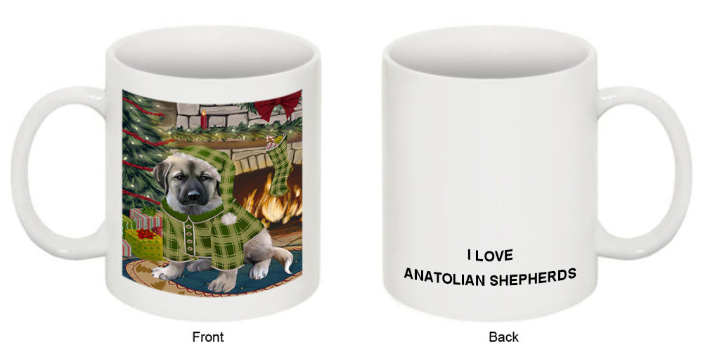 The Stocking was Hung Anatolian Shepherd Dog Coffee Mug MUG50569