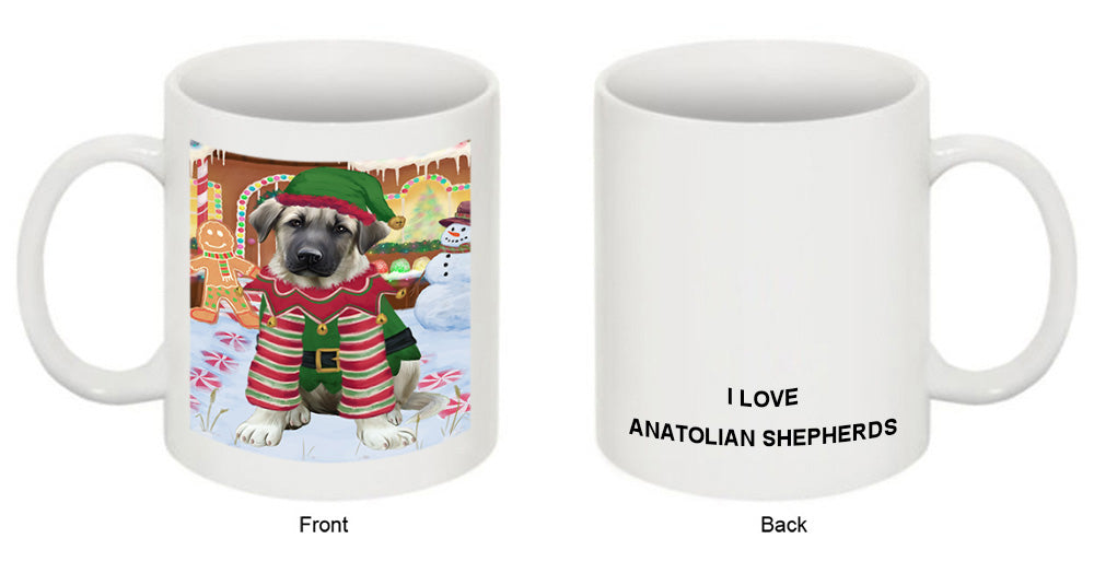 Christmas Gingerbread House Candyfest Anatolian Shepherd Dog Coffee Mug MUG51542
