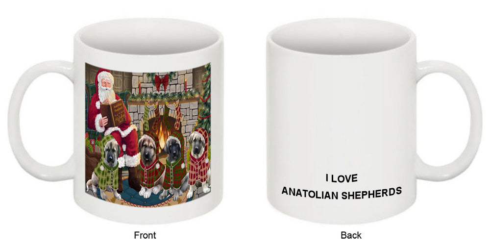 Christmas Cozy Holiday Tails Anatolian Shepherds Dog Coffee Mug MUG50488
