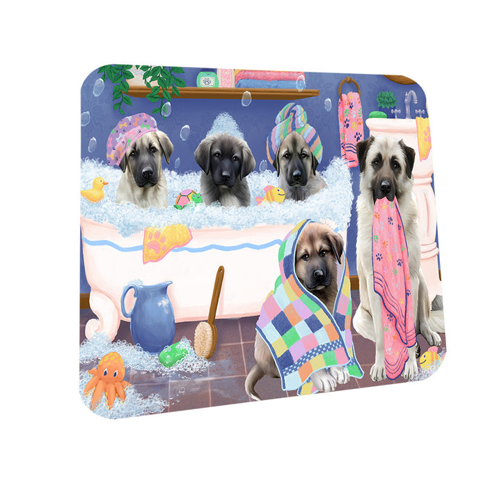 Rub A Dub Dogs In A Tub Anatolian Shepherds Dog Coasters Set of 4 CST56712