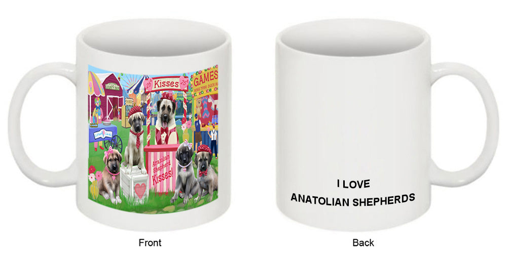 Carnival Kissing Booth Anatolian Shepherds Dog Coffee Mug MUG51172