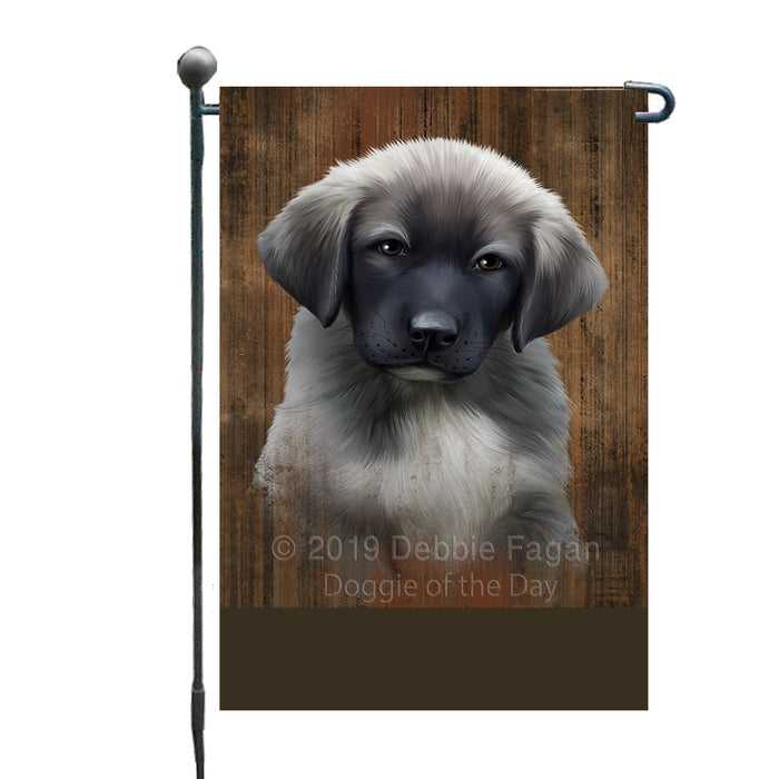 Personalized Rustic Anatolian Shepherd Dog Custom Garden Flag GFLG63400