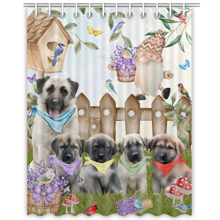 Anatolian Shepherd Shower Curtain, Explore a Variety of Personalized Designs, Custom, Waterproof Bathtub Curtains with Hooks for Bathroom, Dog Gift for Pet Lovers