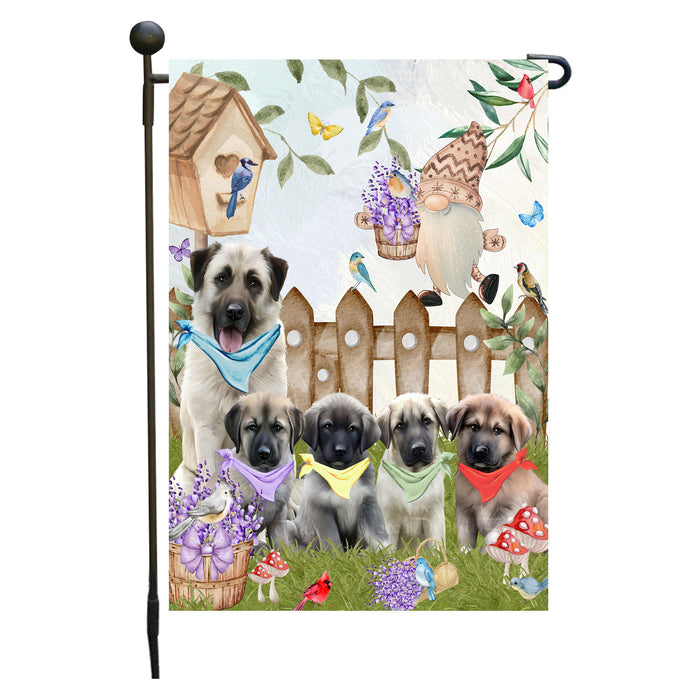 Anatolian Shepherd Dogs Garden Flag: Explore a Variety of Designs, Custom, Personalized, Weather Resistant, Double-Sided, Outdoor Garden Yard Decor for Dog and Pet Lovers