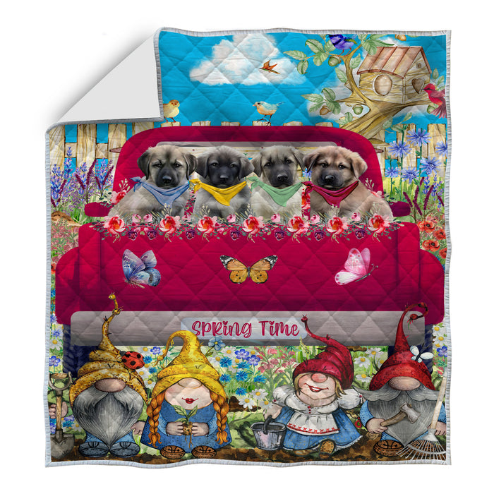 Anatolian Shepherd Quilt: Explore a Variety of Custom Designs, Personalized, Bedding Coverlet Quilted, Gift for Dog and Pet Lovers