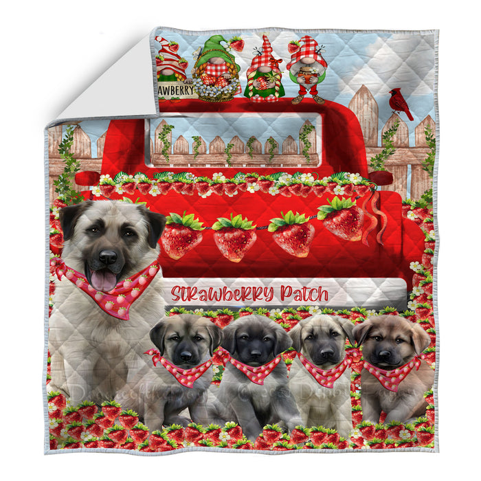 Anatolian Shepherd Quilt: Explore a Variety of Personalized Designs, Custom, Bedding Coverlet Quilted, Pet and Dog Lovers Gift