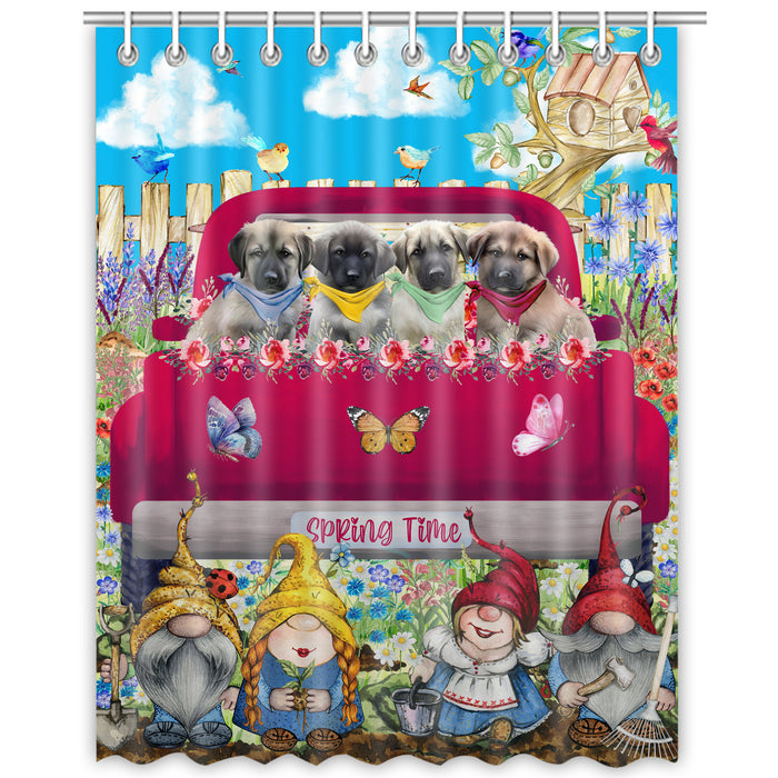 Anatolian Shepherd Shower Curtain: Explore a Variety of Designs, Halloween Bathtub Curtains for Bathroom with Hooks, Personalized, Custom, Gift for Pet and Dog Lovers
