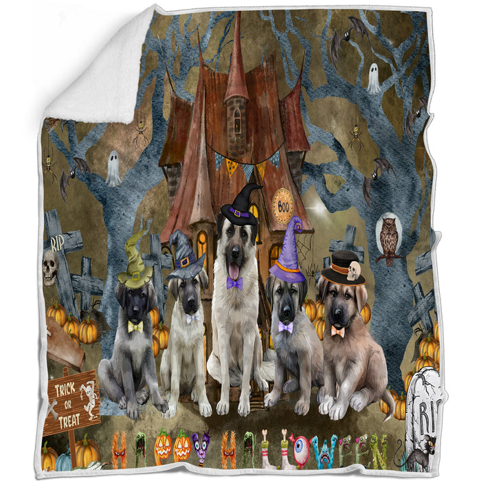 Anatolian Shepherd Bed Blanket, Explore a Variety of Designs, Custom, Soft and Cozy, Personalized, Throw Woven, Fleece and Sherpa, Gift for Pet and Dog Lovers