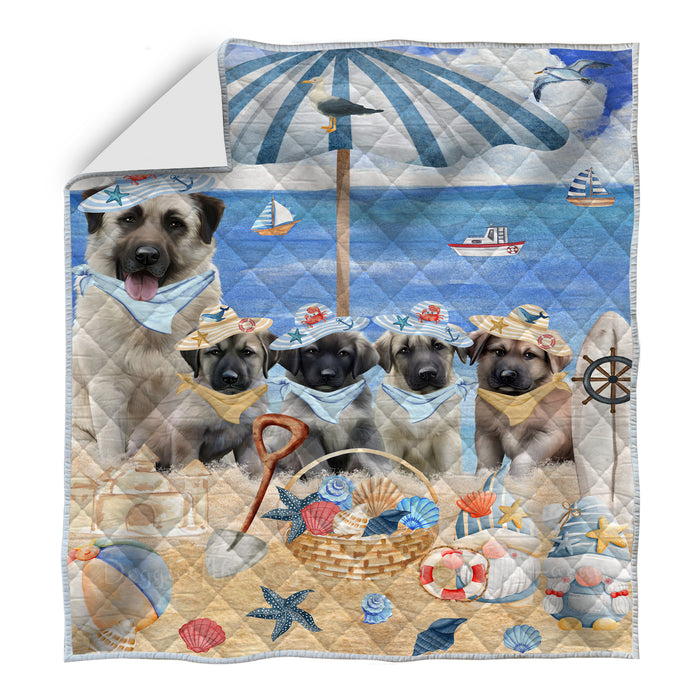 Anatolian Shepherd Quilt: Explore a Variety of Bedding Designs, Custom, Personalized, Bedspread Coverlet Quilted, Gift for Dog and Pet Lovers