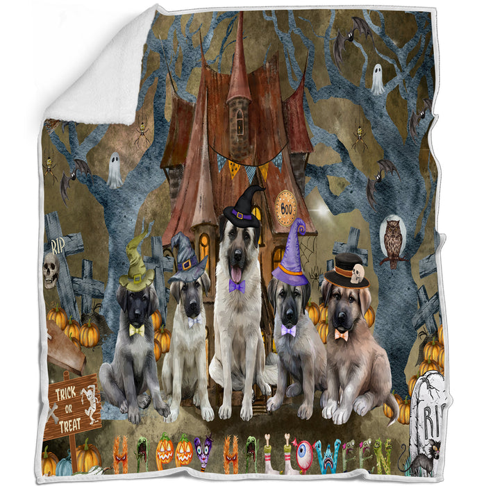 Anatolian Shepherd Blanket: Explore a Variety of Custom Designs, Bed Cozy Woven, Fleece and Sherpa, Personalized Dog Gift for Pet Lovers